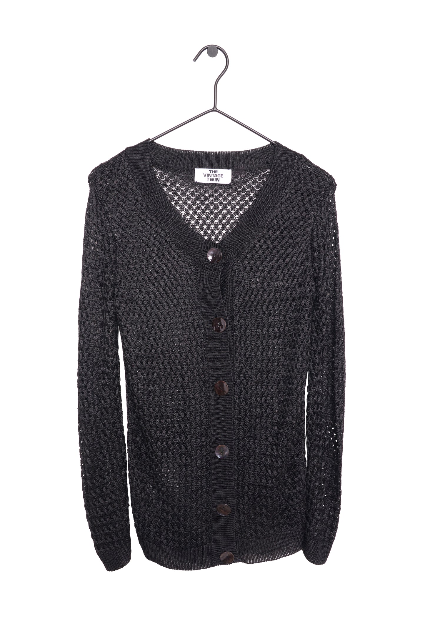 1990's Crochet Knit Cardigan
