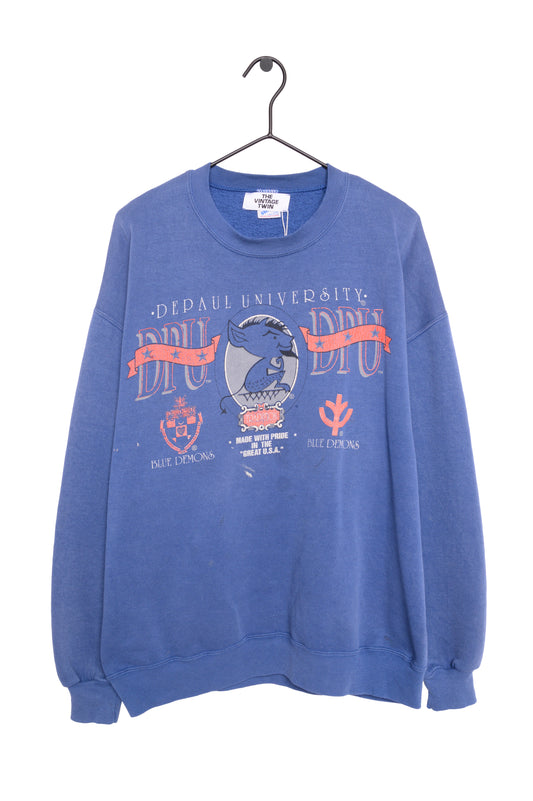 1980's Depaul University Sweatshirt