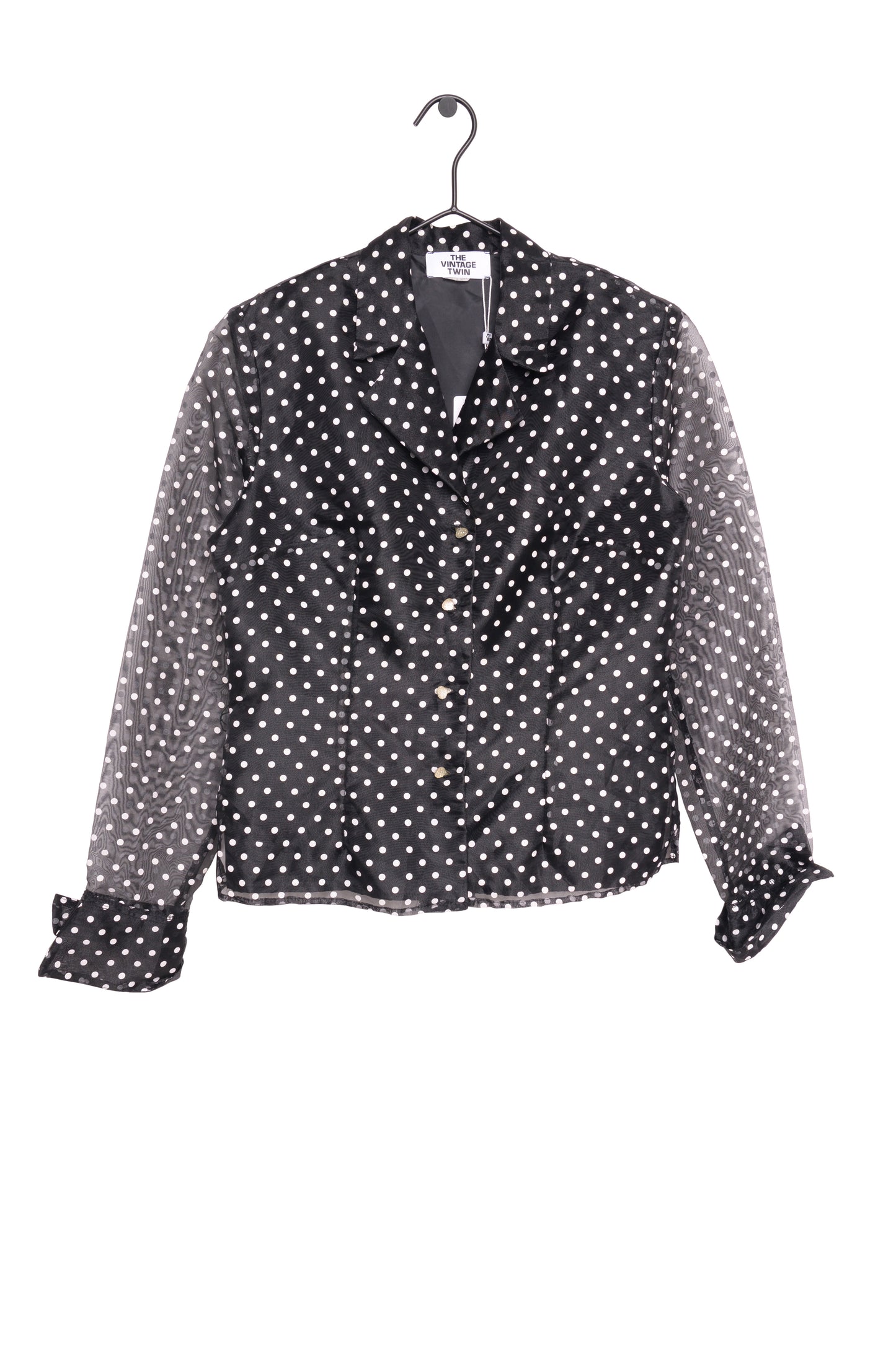 1980's Polka Dot Blouse