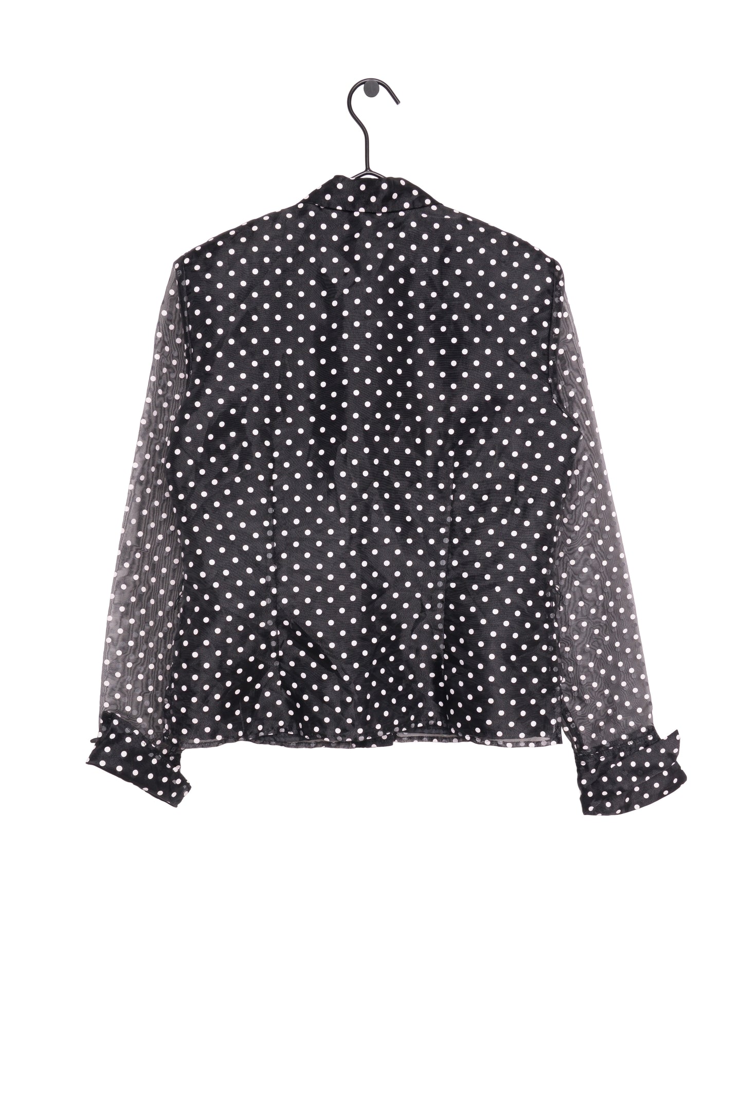 1980's Polka Dot Blouse