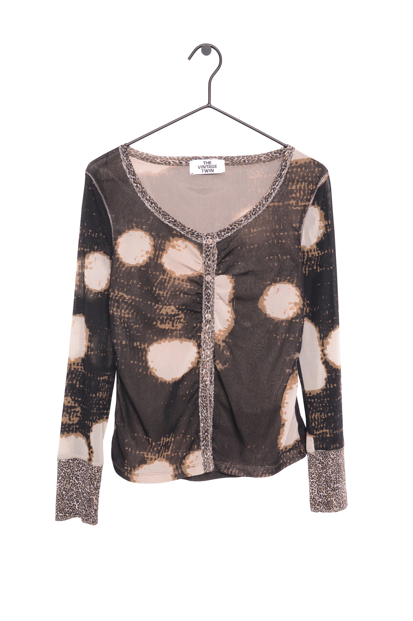 Y2K Semi Sheer Top