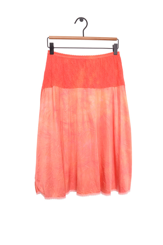 1950's Hand Dyed Slip Skirt