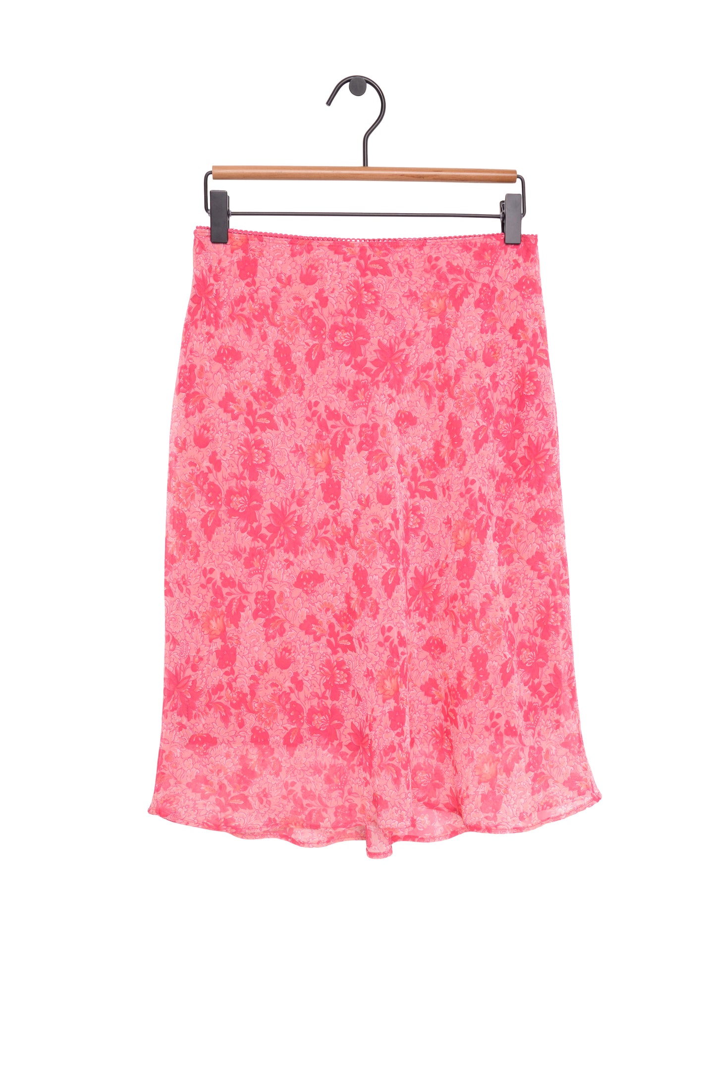 Y2K Floral Midi Skirt