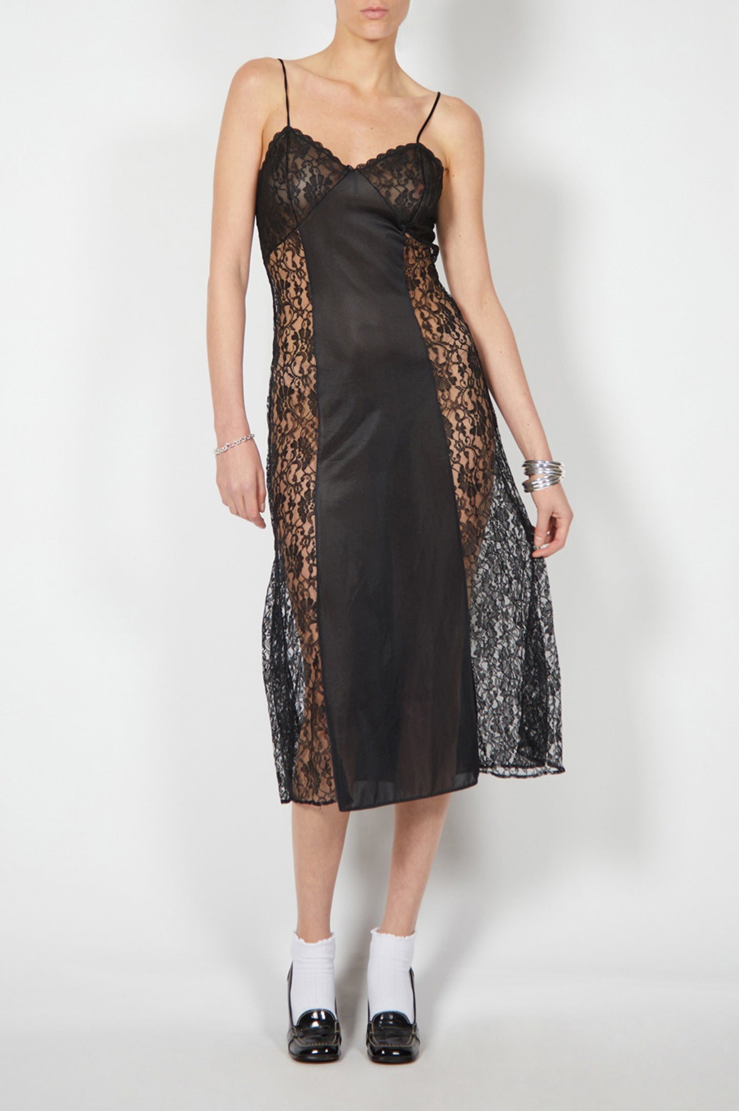 Sheer Lace Maxi Slip Dress USA – The Vintage Twin