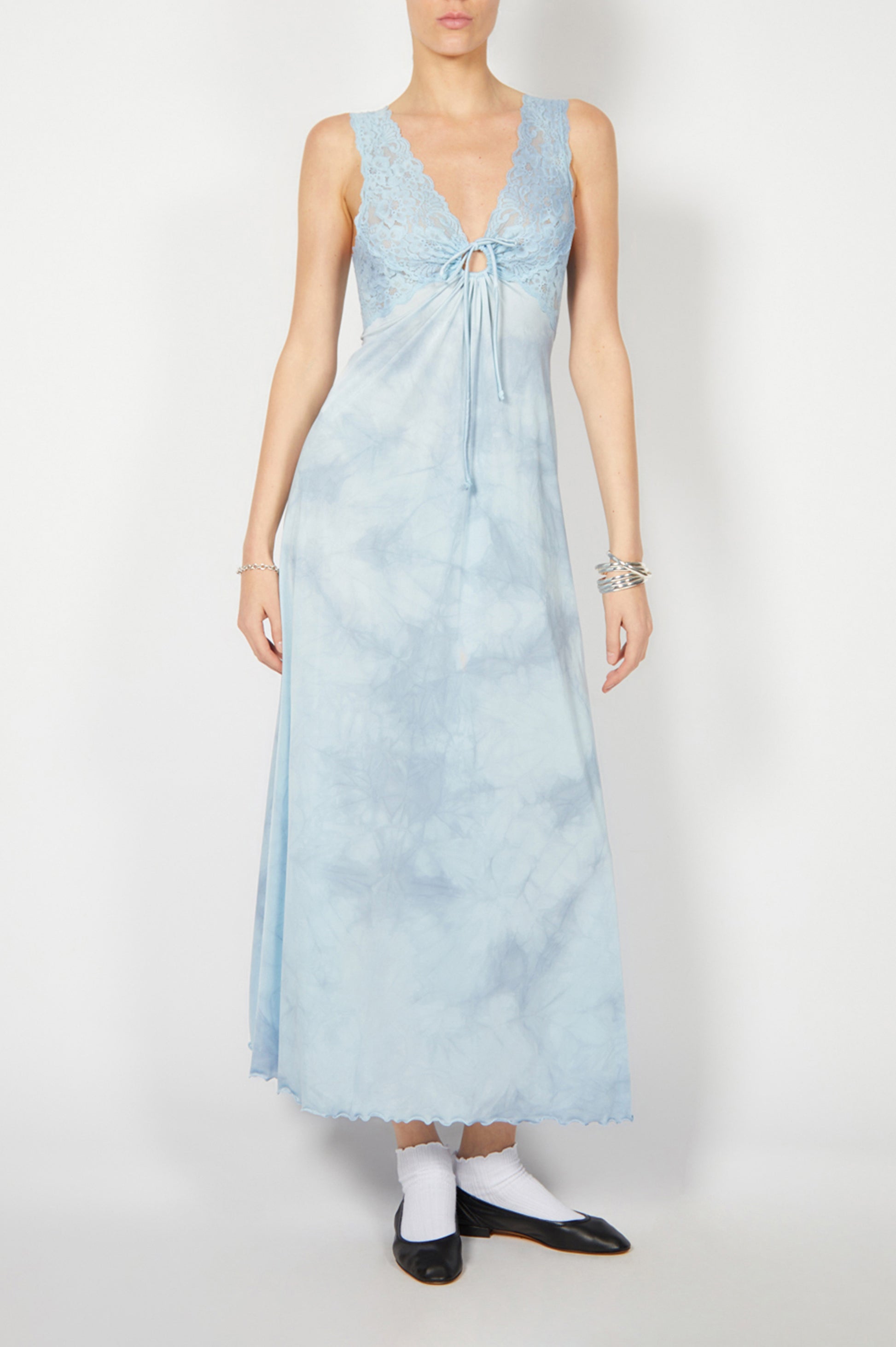 1950s Hand-Dyed Slip Maxi Dress USA – The Vintage Twin 1950s Hand-Dyed Slip Maxi Dress USA – The Vintage Twin