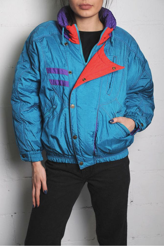 Bright Blue Ski Jacket