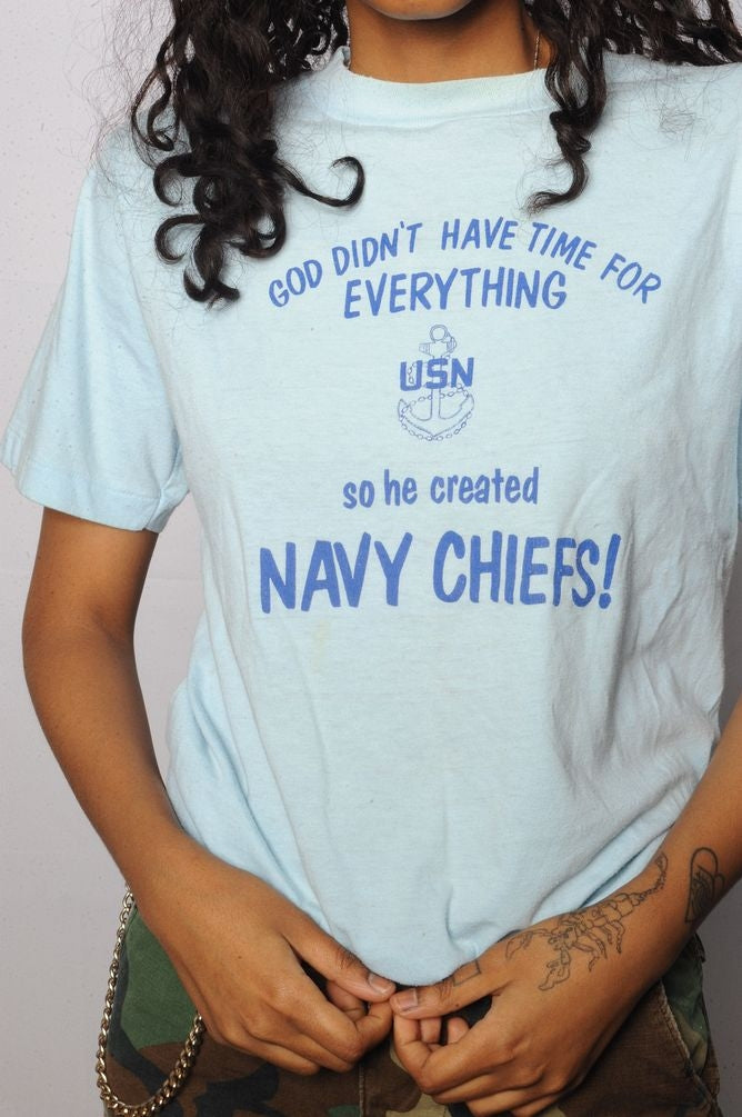 Navy Chiefs Tee