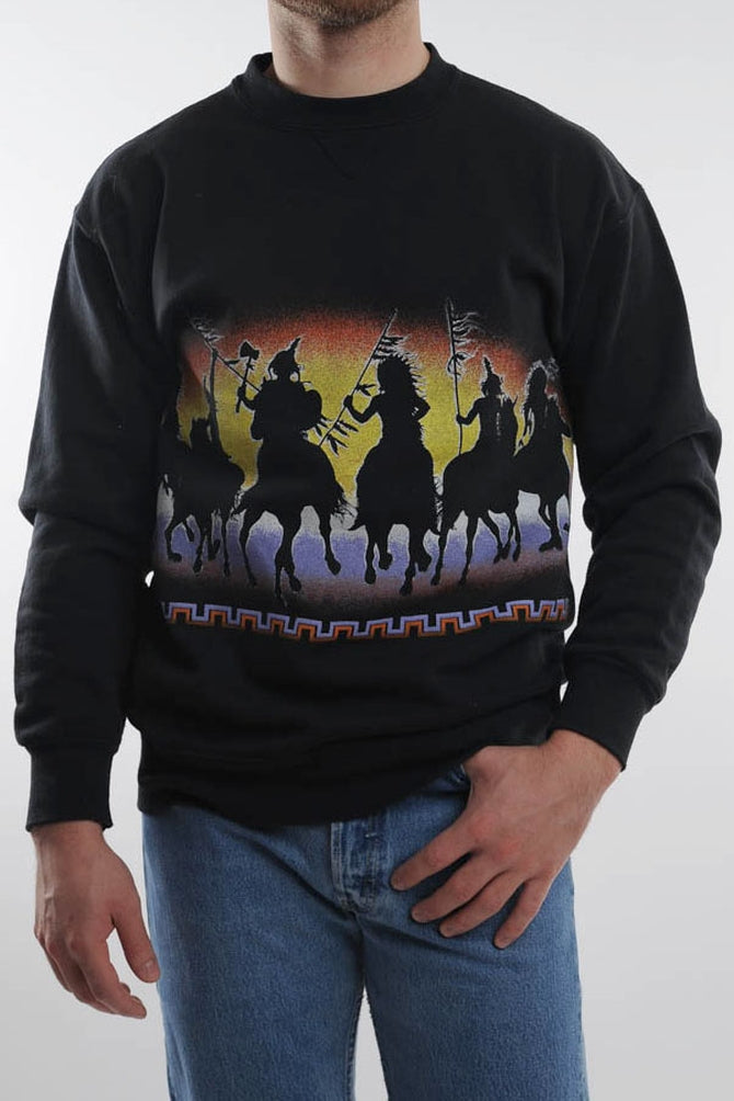 Black Horses Sweatshirt