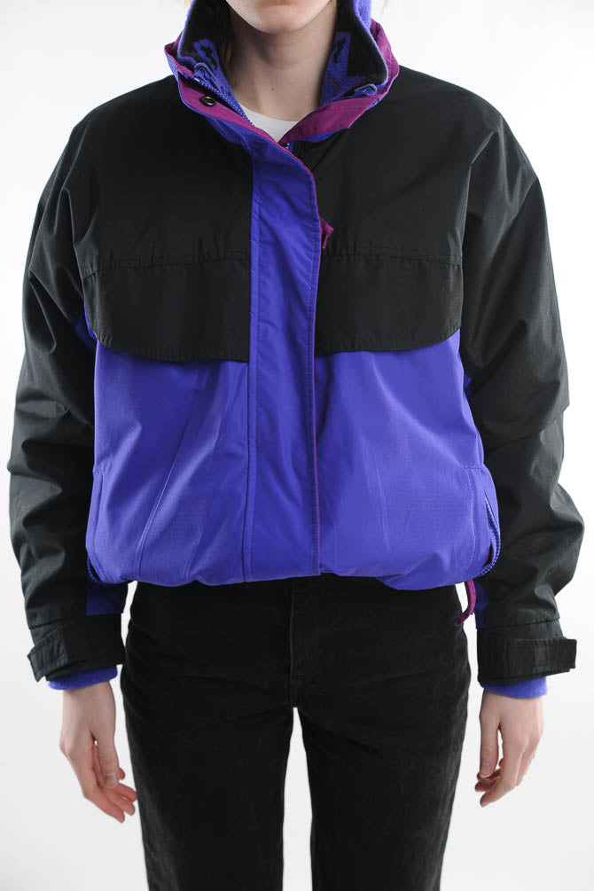 Colorblock Puffer Jacket
