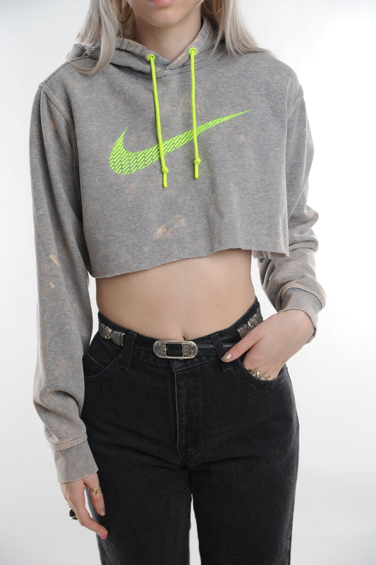 Nike Cropped Marble Wash Sweatshirt