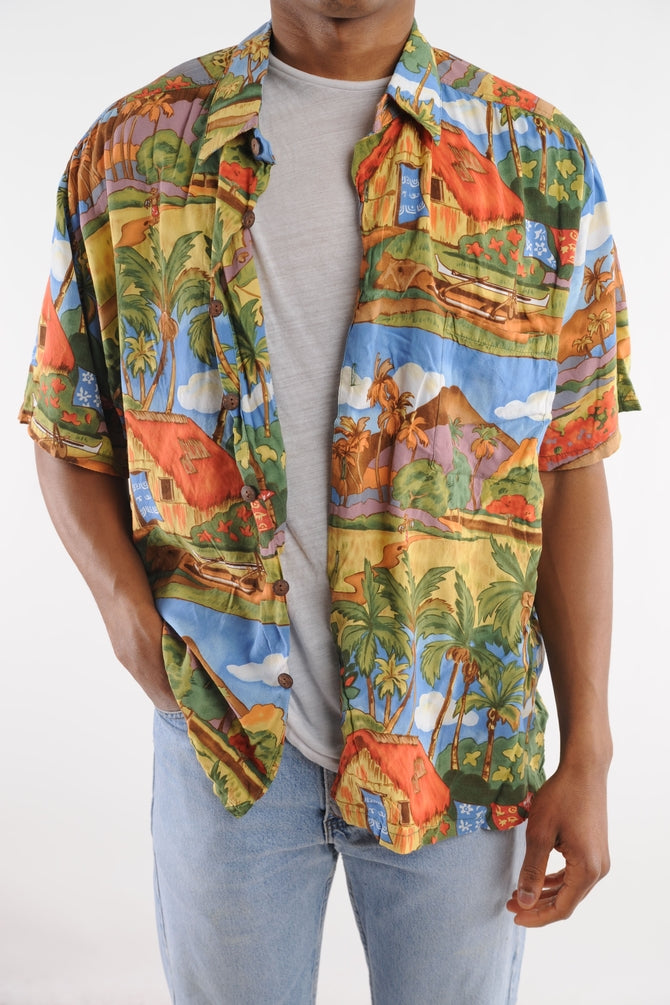 Volcano Hawaiian Shirt
