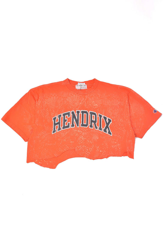 Cropped Hendrix College Hand-Dyed Tee