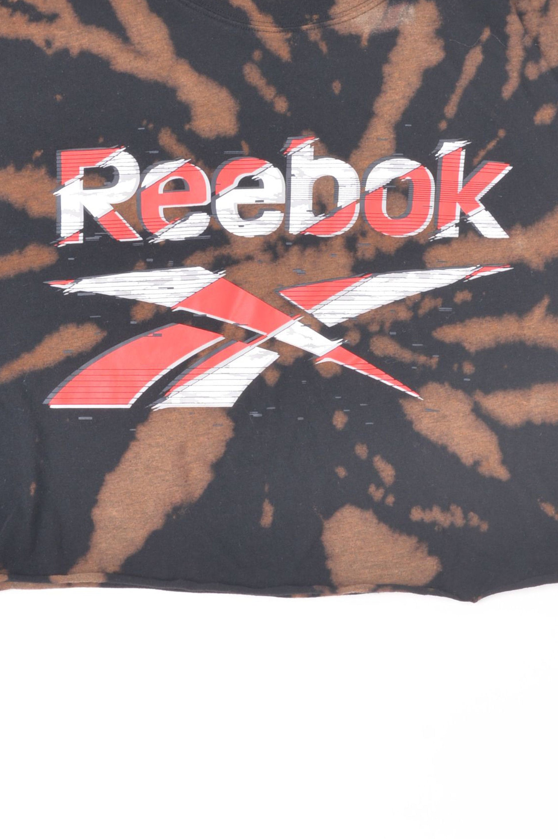 Cropped Reebok Hand-Dyed Tee