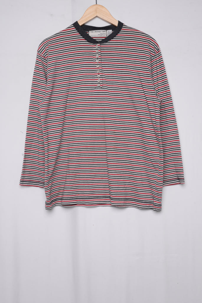 Striped Henley Shirt