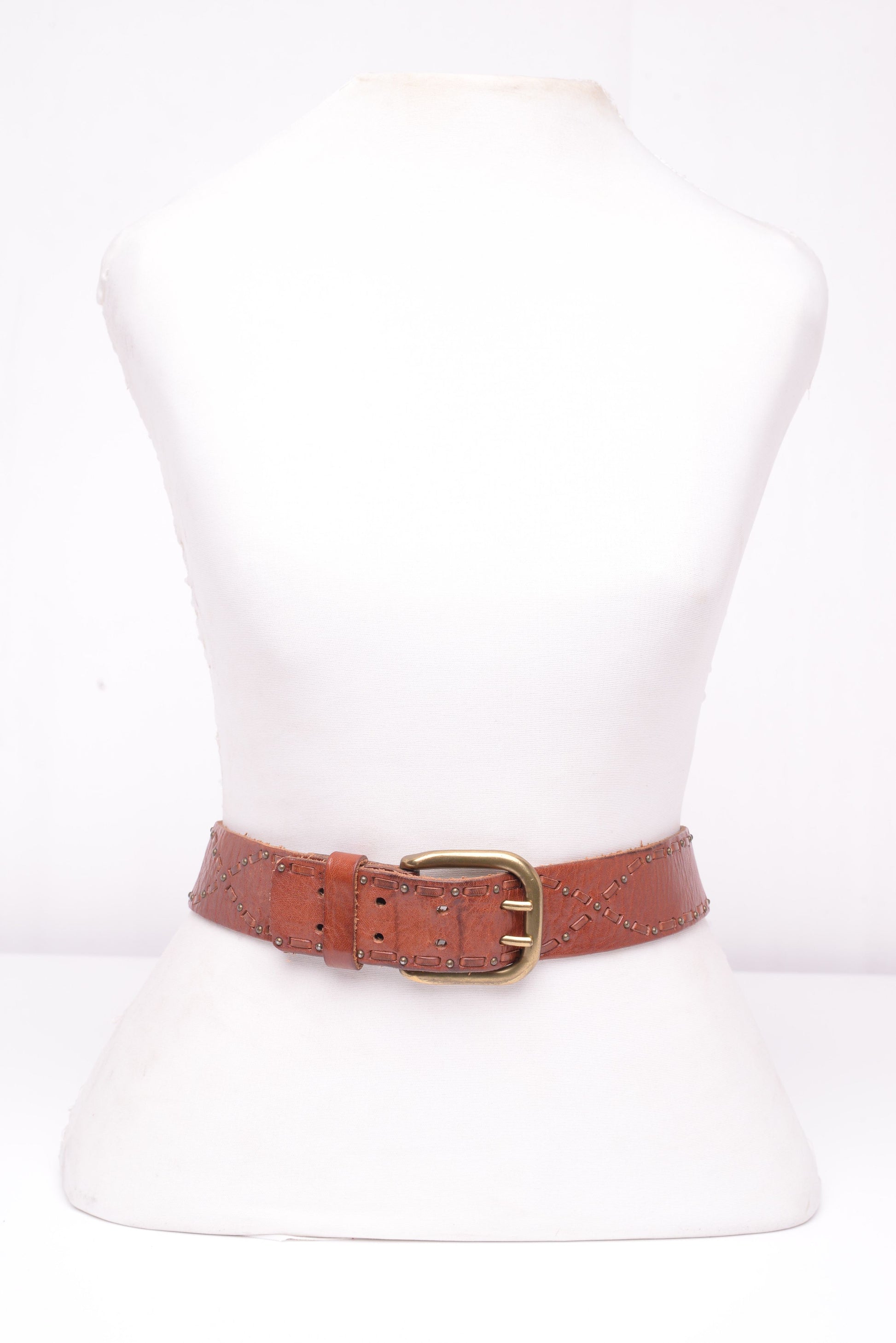 Leather Rivet Belt