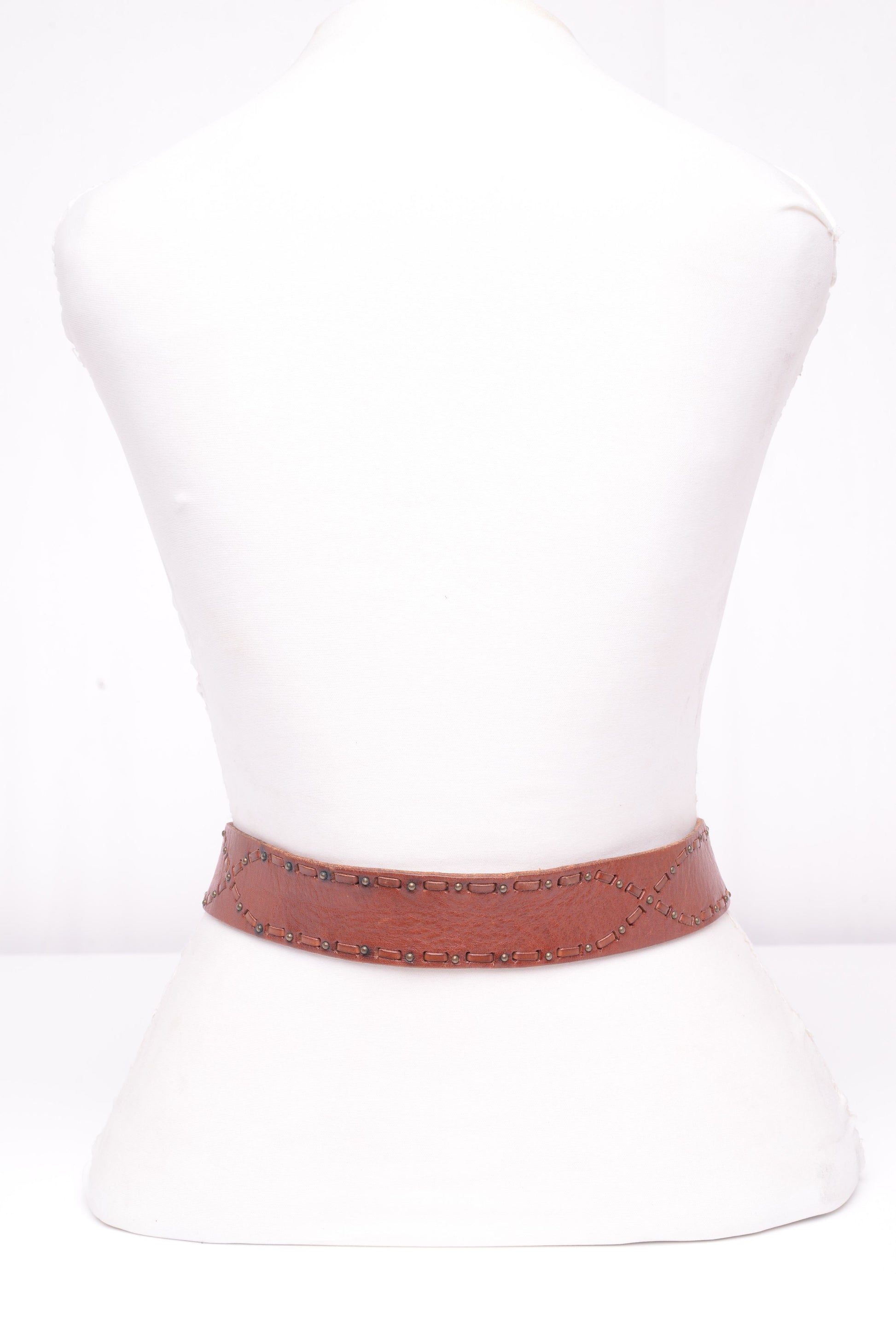 Leather Rivet Belt
