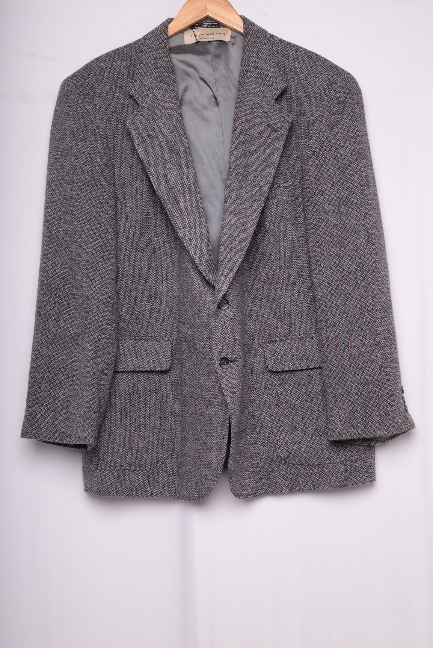 Gray Tweed Blazer
