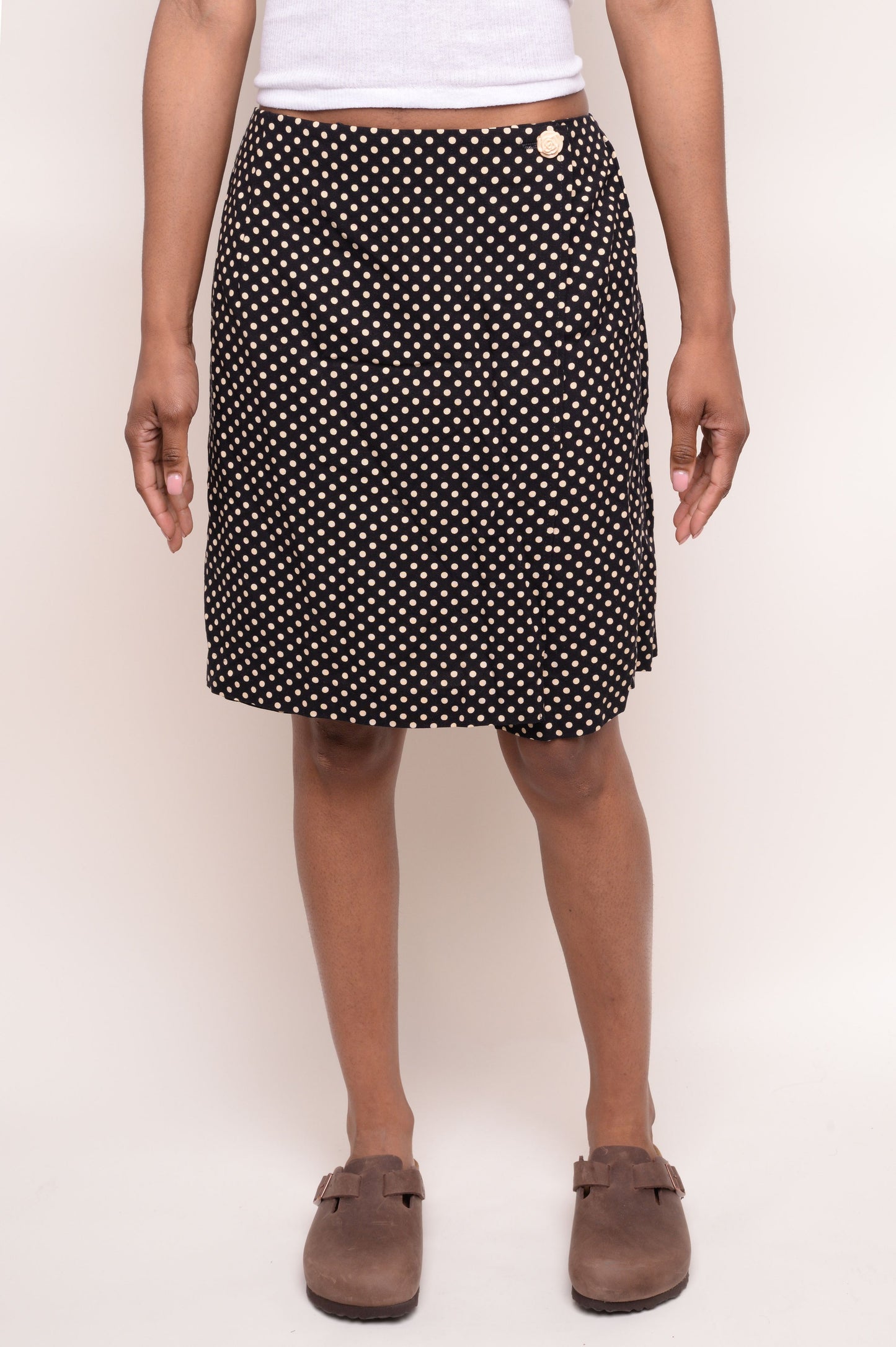 Polka Dot Mini Skirt