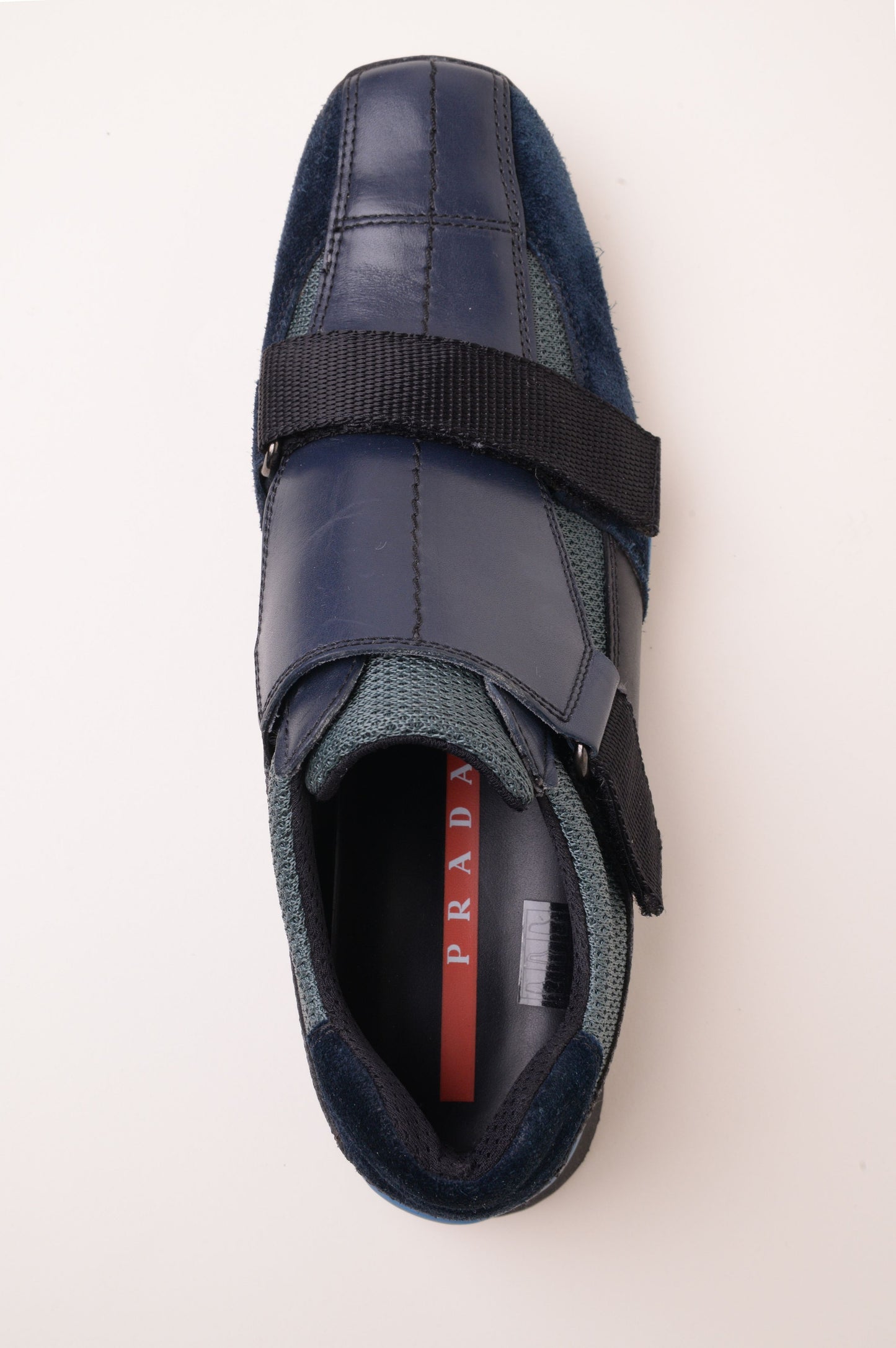 Prada Velcro Strap Sneakers