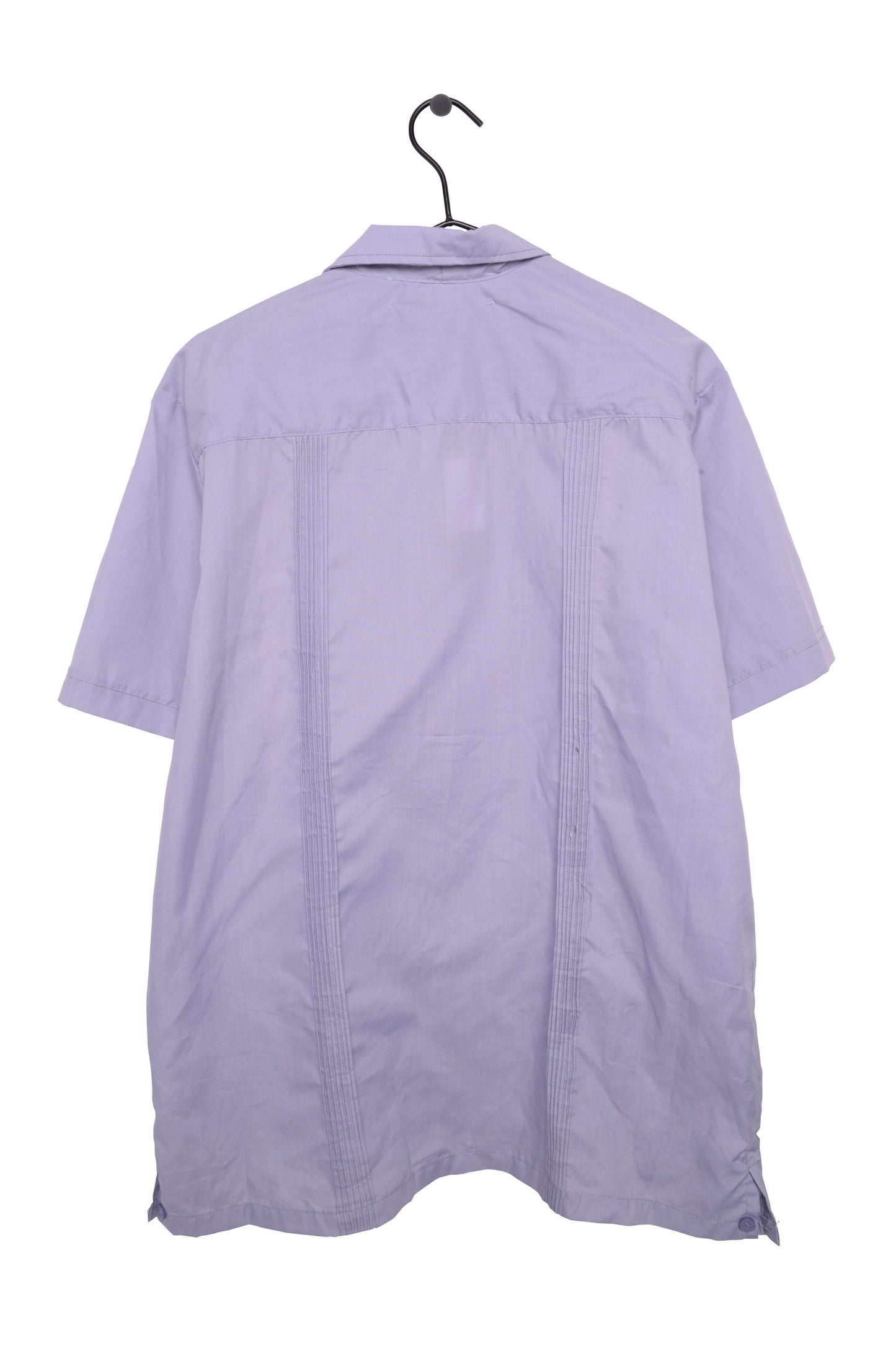 Lilac Embroidered Button Top
