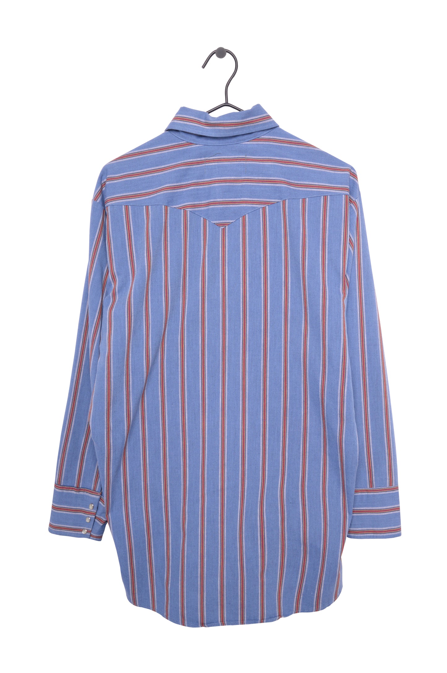 Striped Pearl Snap Button Down
