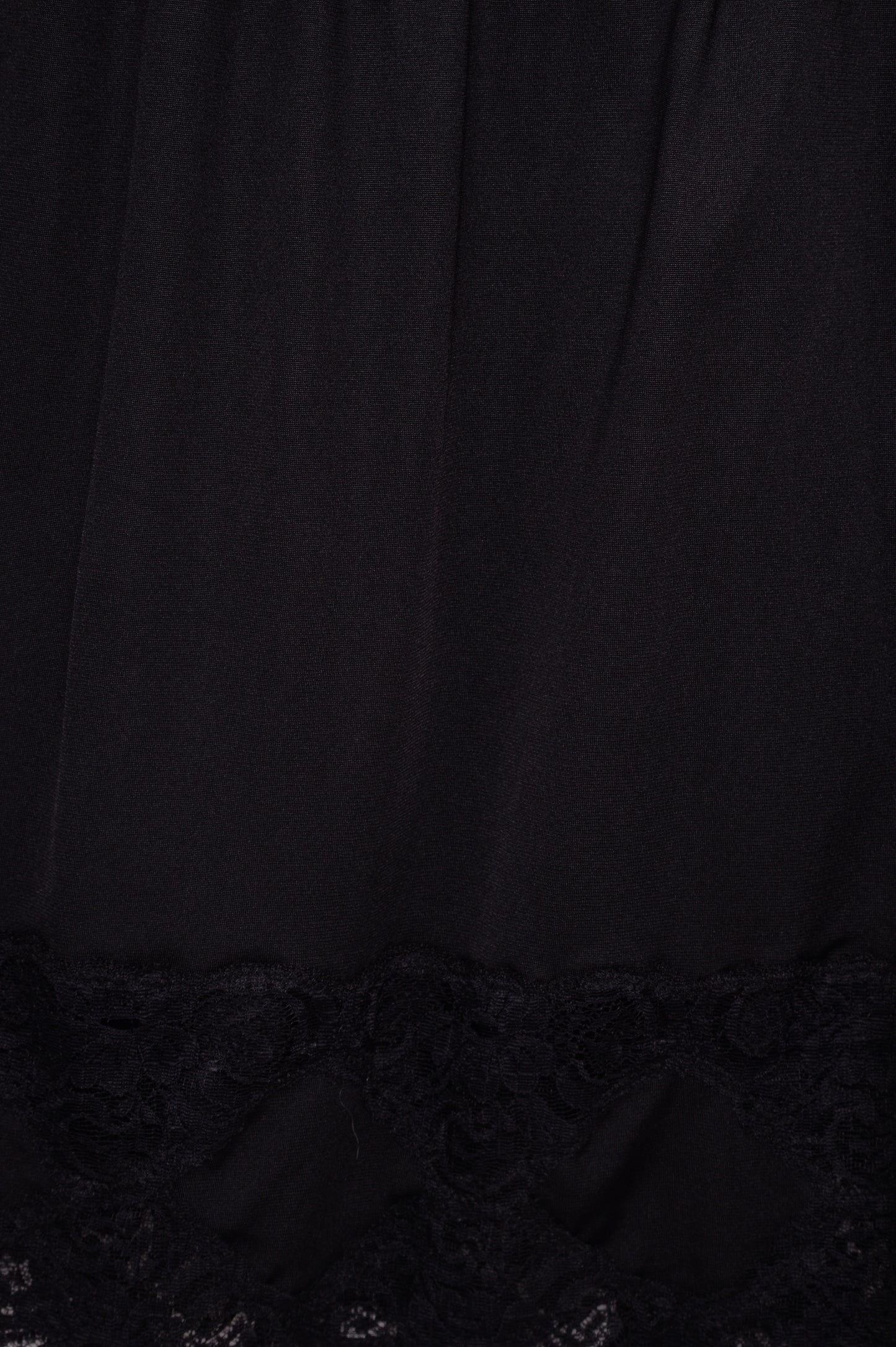 Lace Trim Slip Skirt