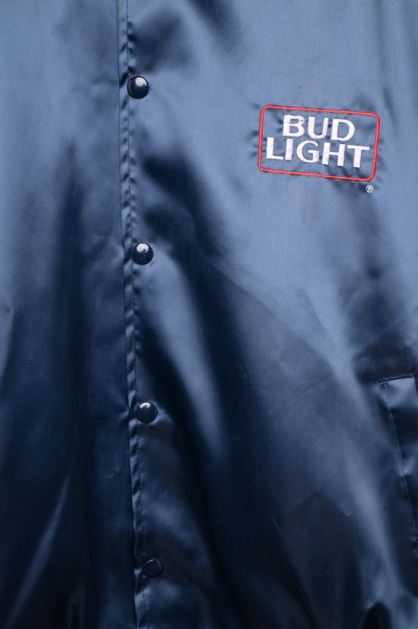 Bud Light Satin Bomber USA