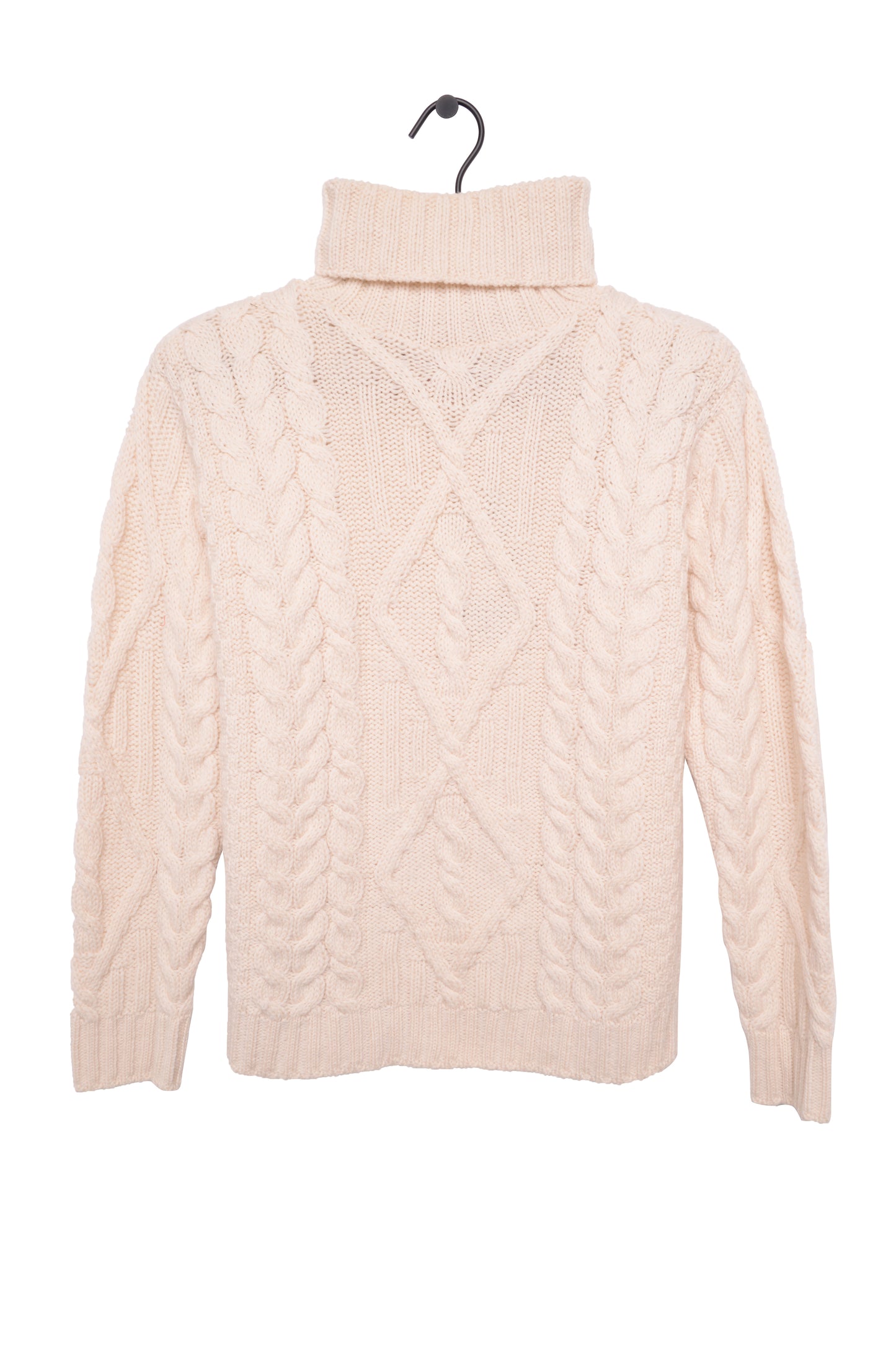 Irish Cable Knit Wool Sweater