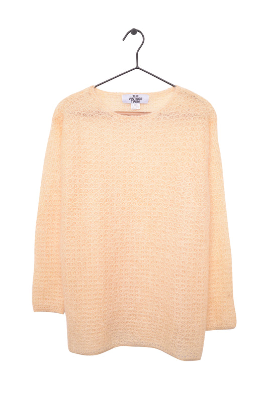 Gorgeous Open Knit Mohair Sweater