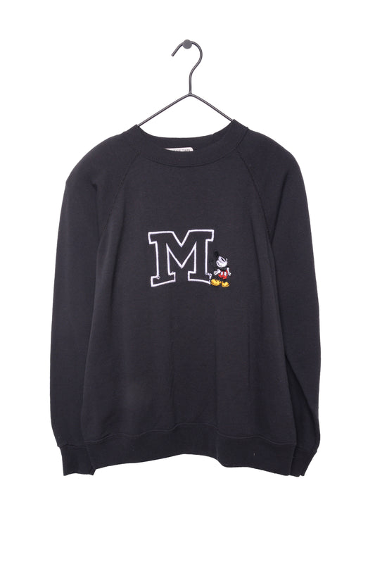 Embroidered Mickey Mouse Sweatshirt