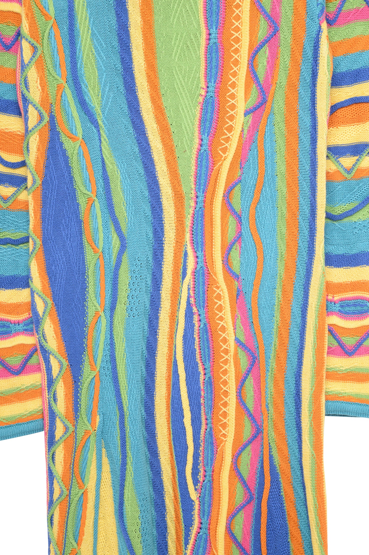 1980s Textured Knit Midi Dress
