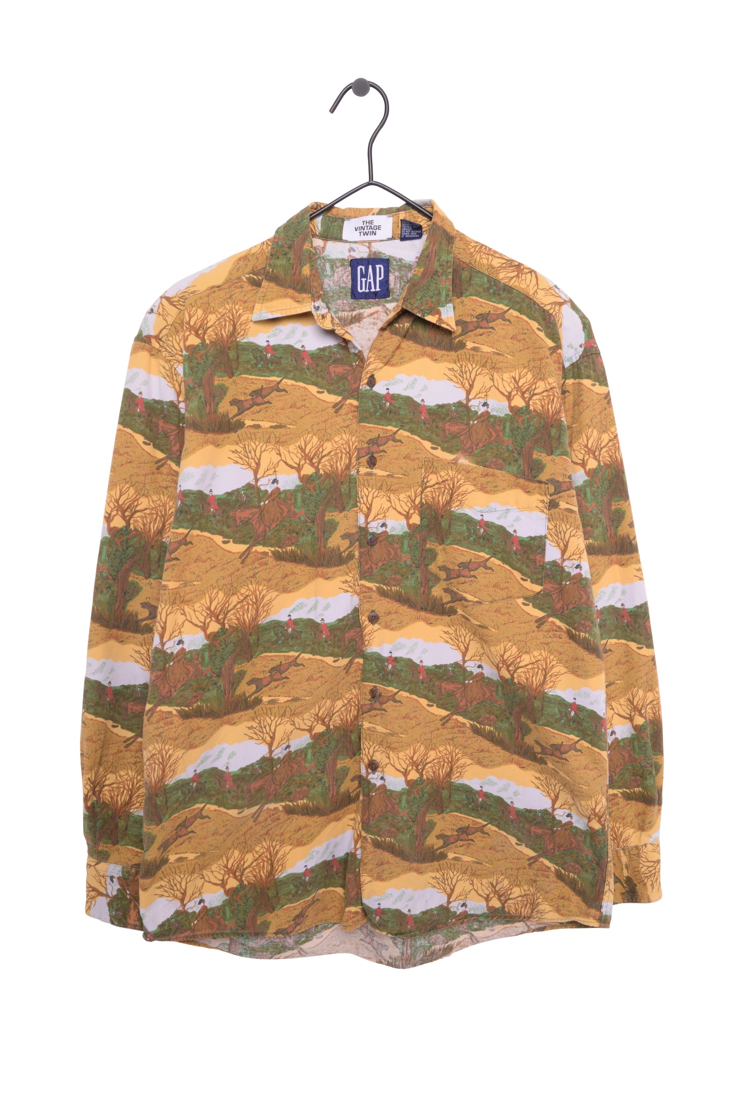 1990s Gap Hunting Dogs Button Down