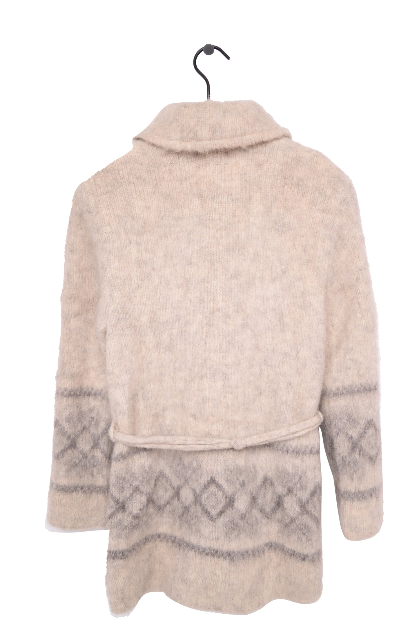 Wool Zip-Up Sweater Jacket