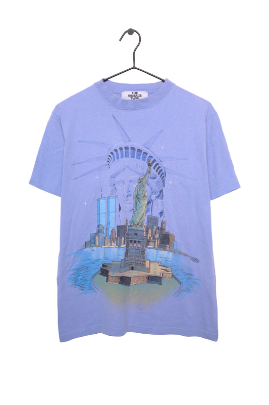 1990s Statue of Liberty Cityscape Tee
