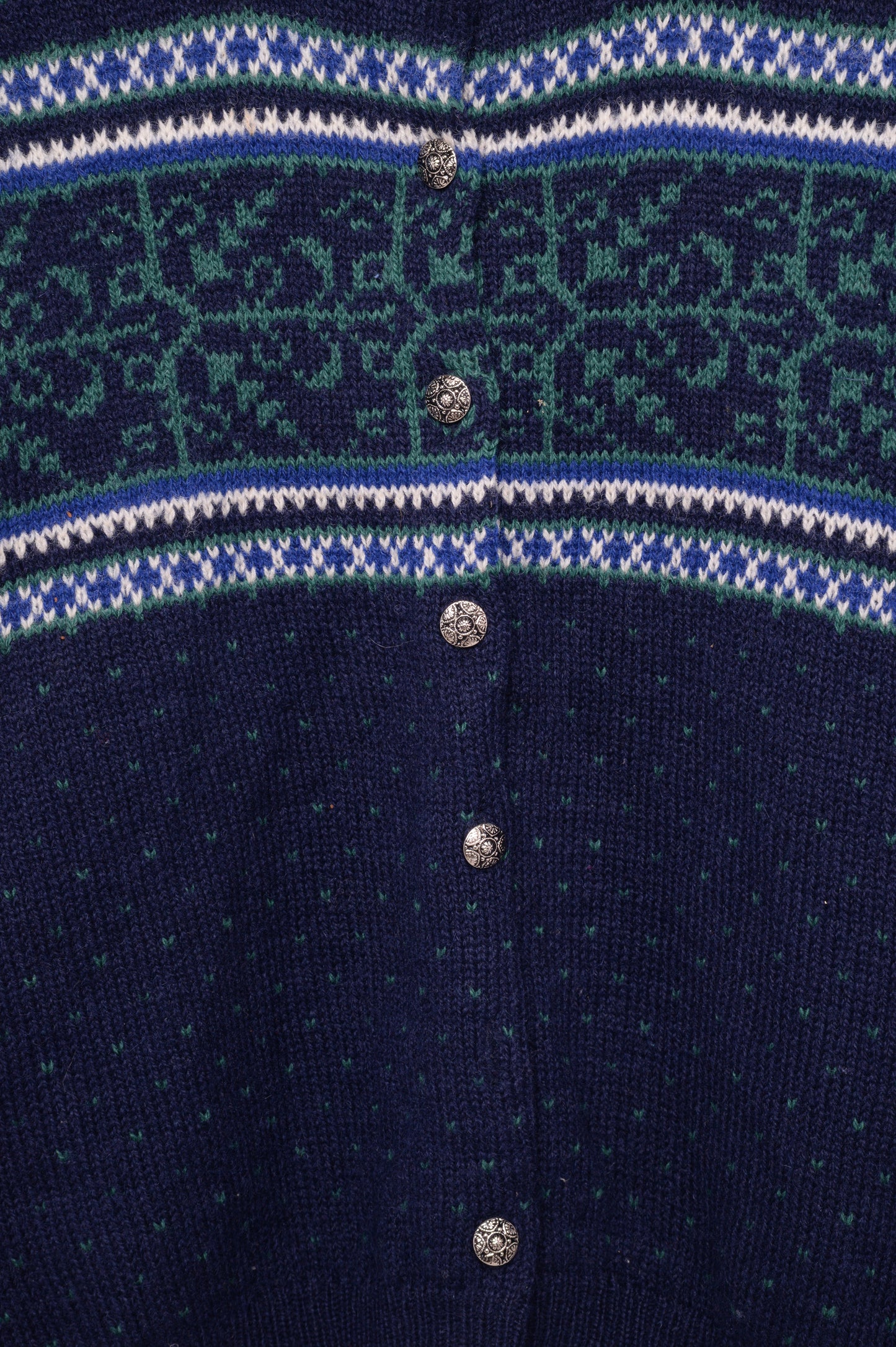 Wool Nordic Cardigan