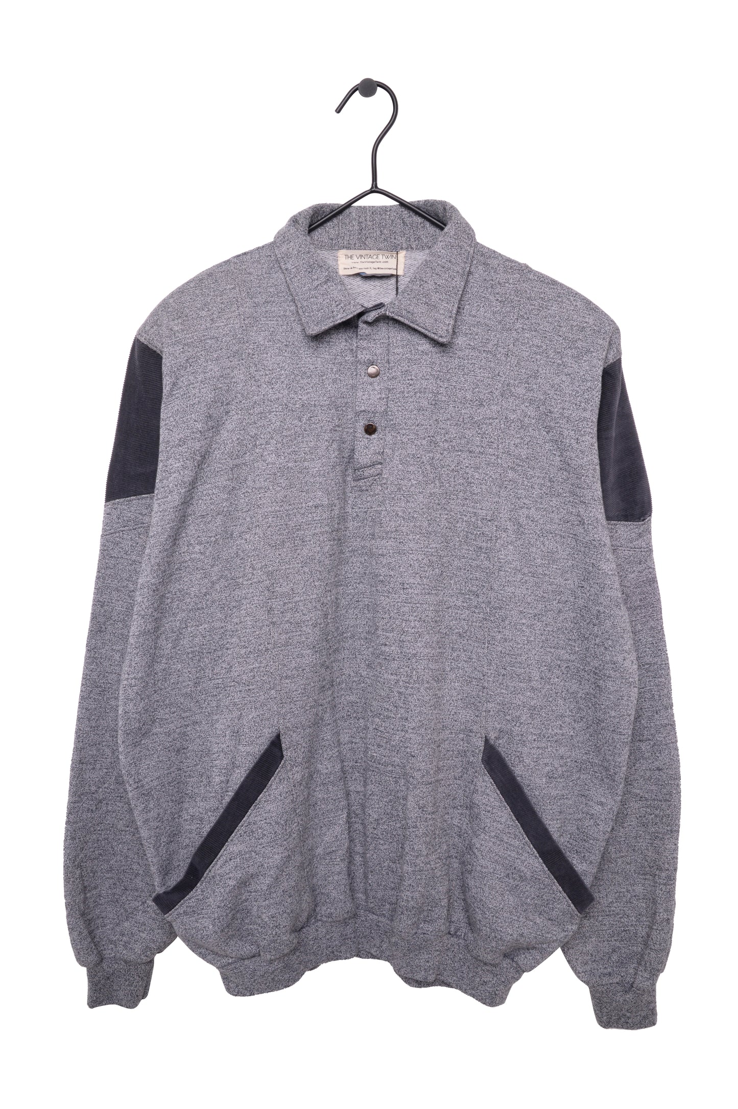 Gray Collared Sweater