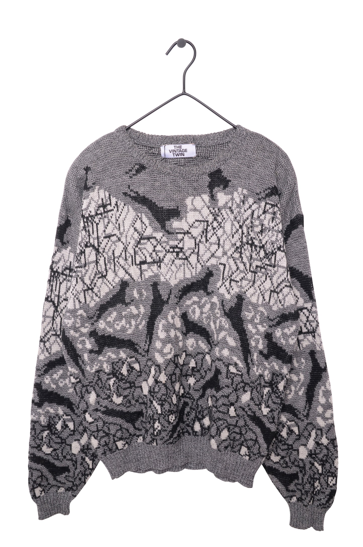 Abstract Animals Sweater