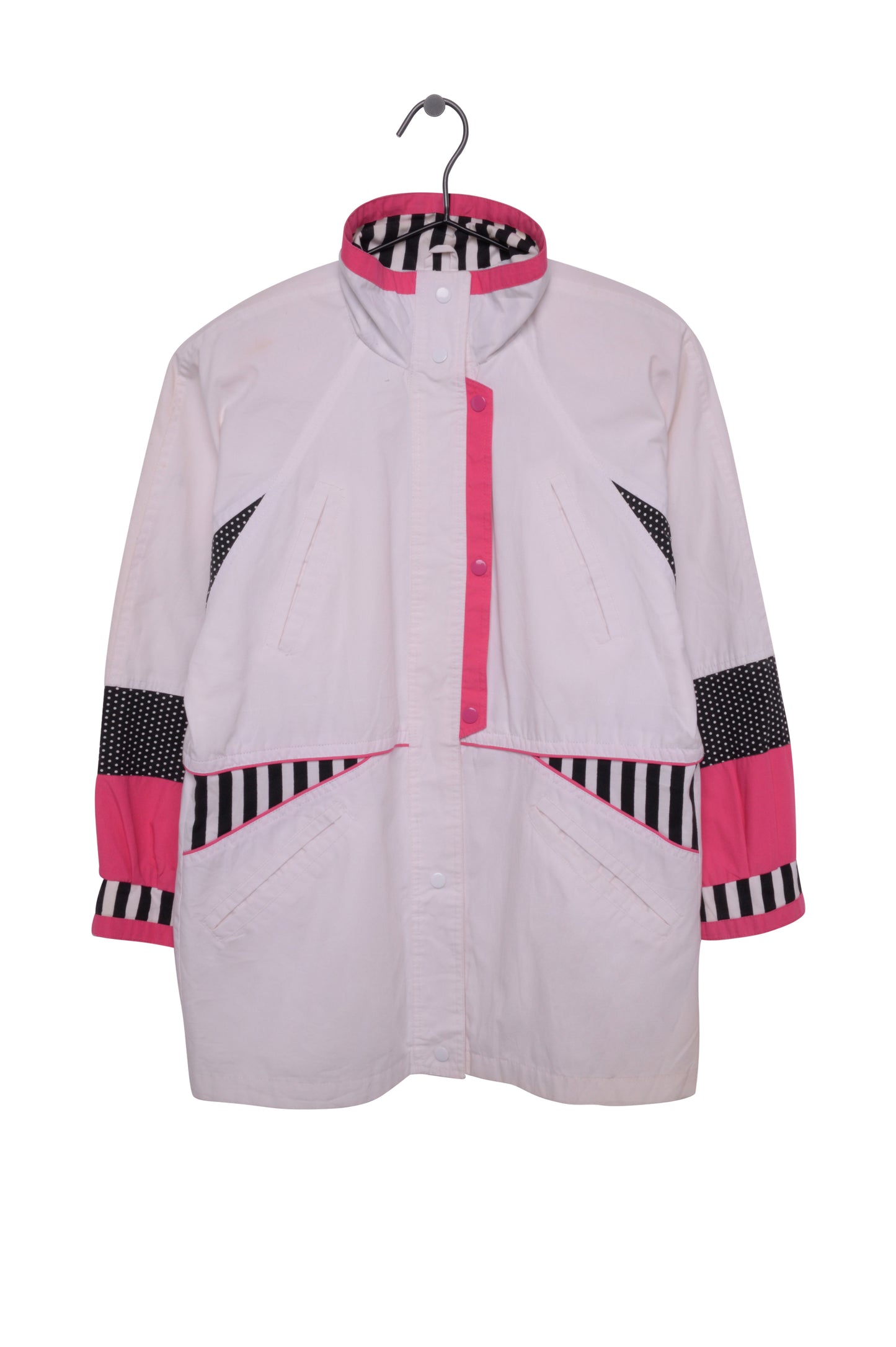 1980s Colorblock Windbreaker Jacket