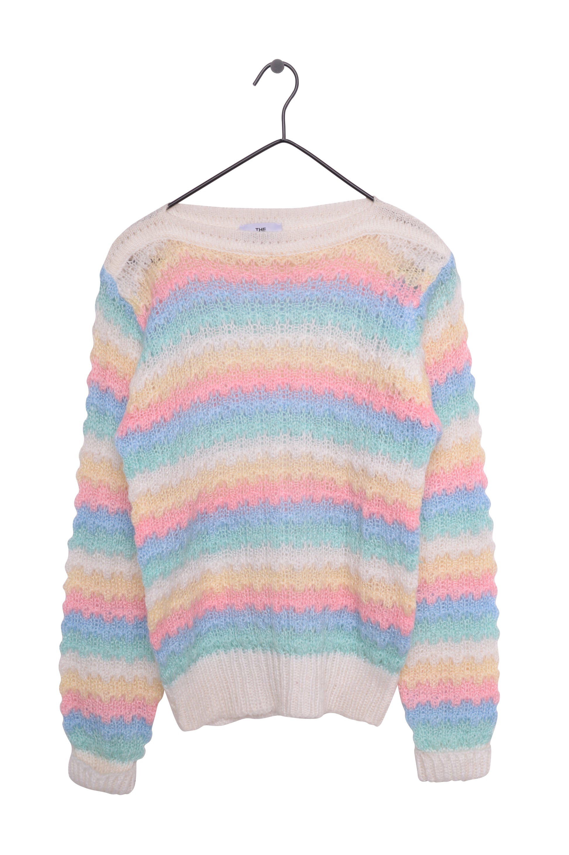 Handmade Pastel Rainbow Sweater Free Shipping The Vintage Twin