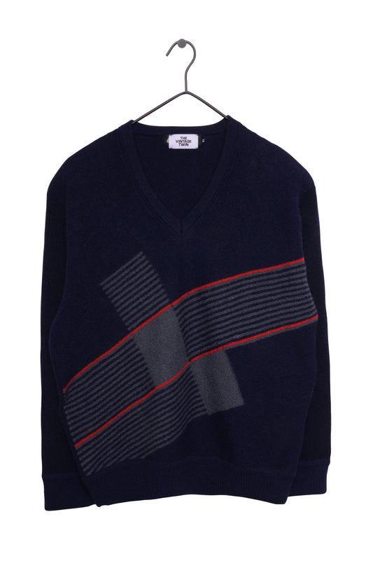 Navy Wool Sweater