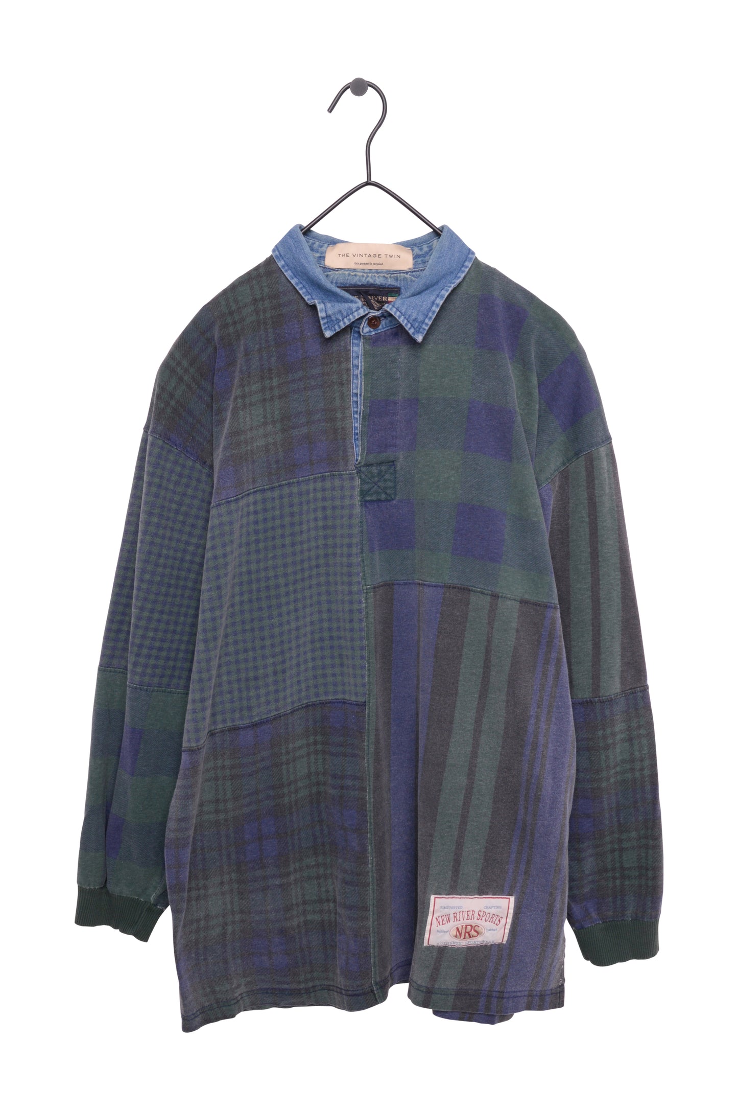 1990s Patchwork Rugby Shirt