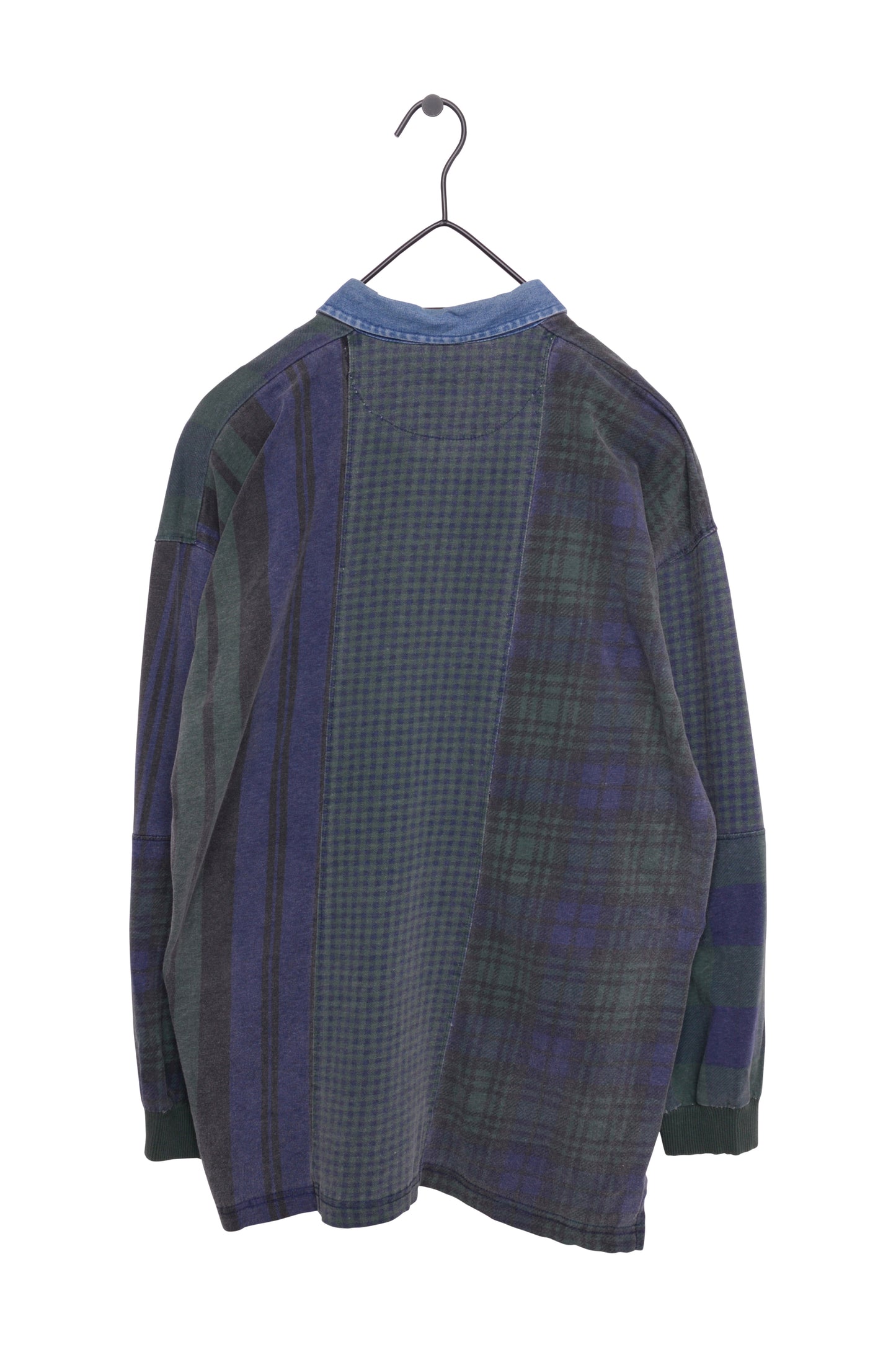 1990s Patchwork Rugby Shirt
