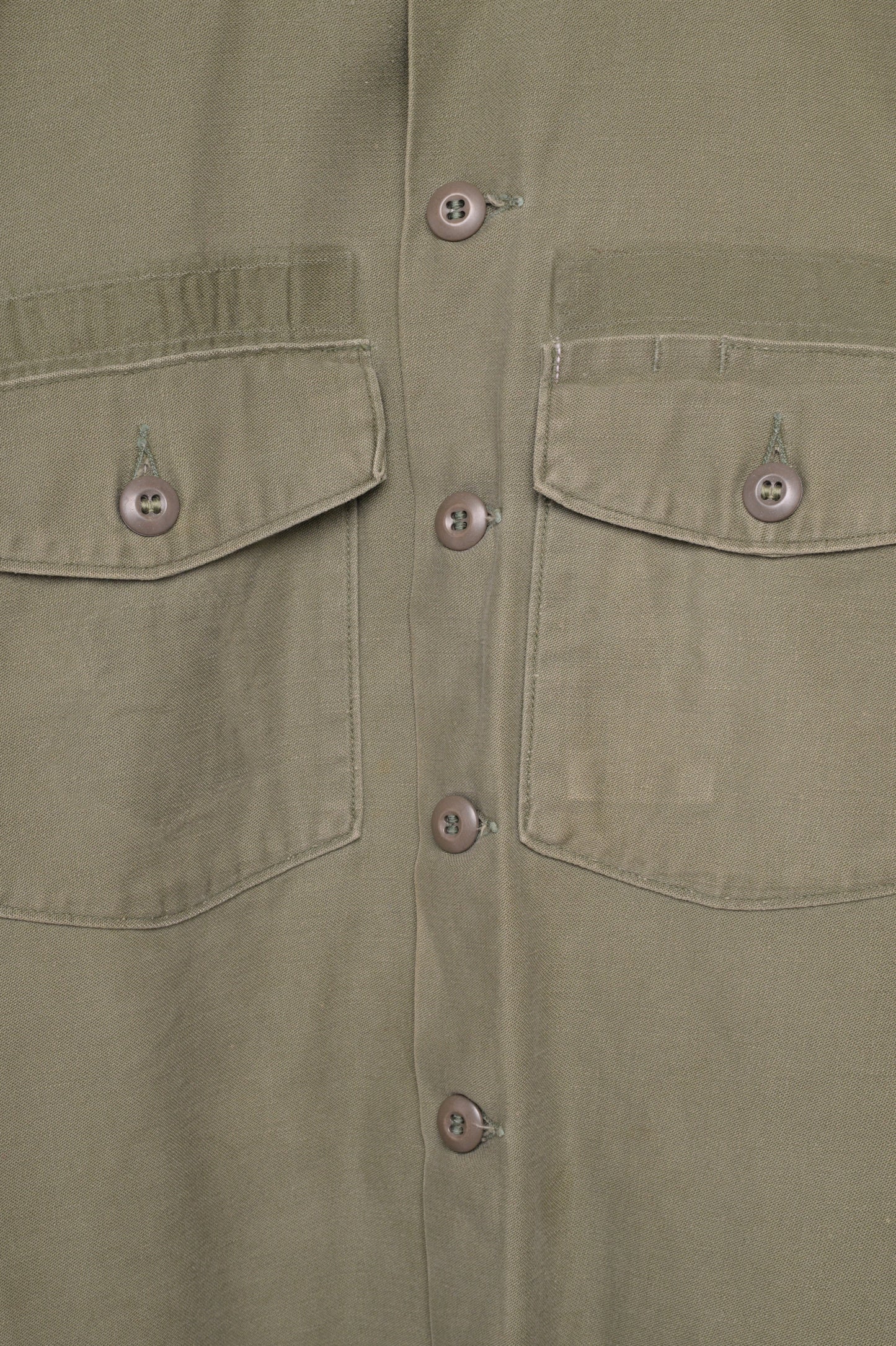 Short Sleeve Army Button Top