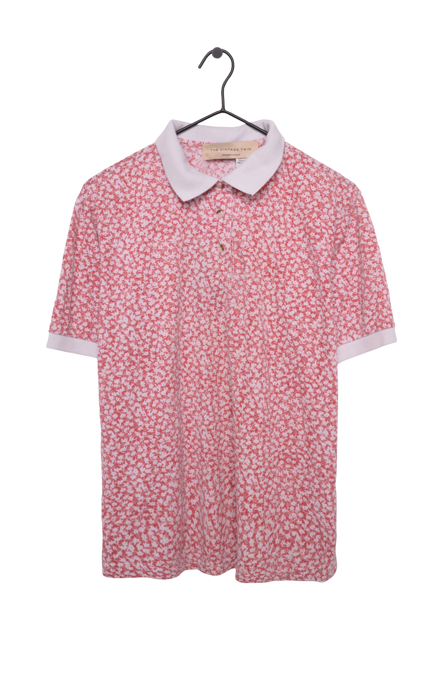 Red Floral Polo