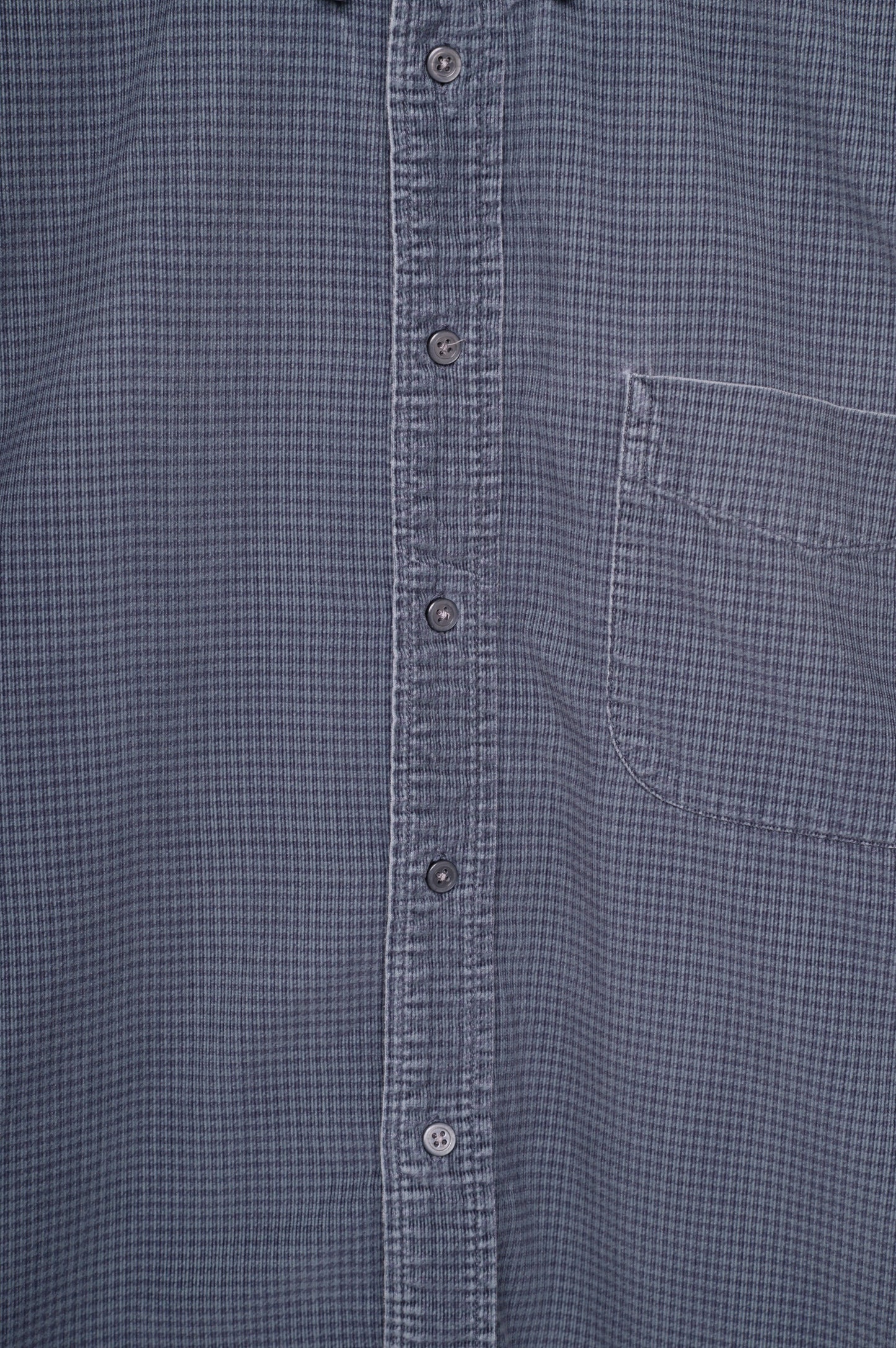 Soft Ribbed Button Down