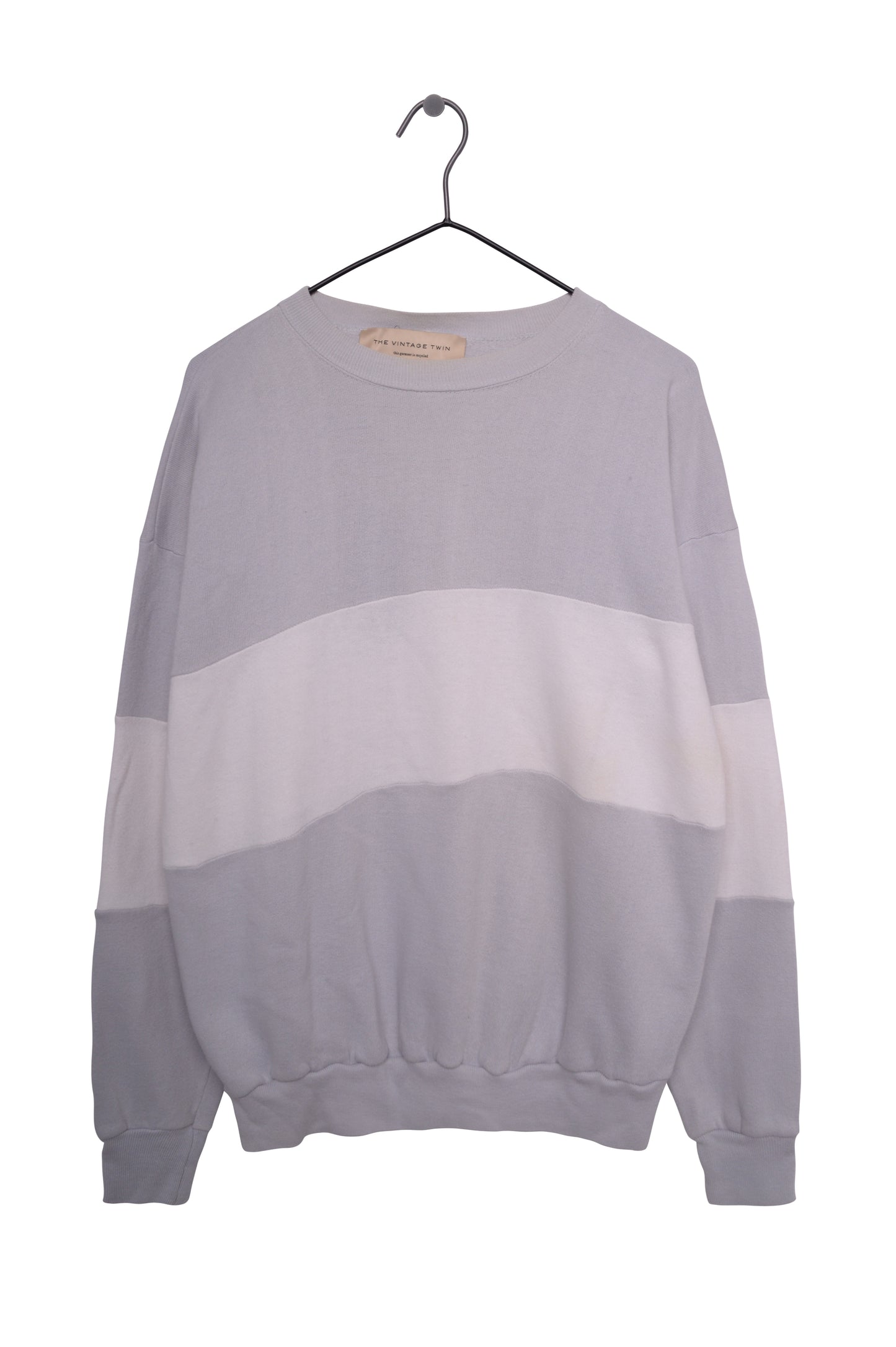 Gray Stripe Sweatshirt