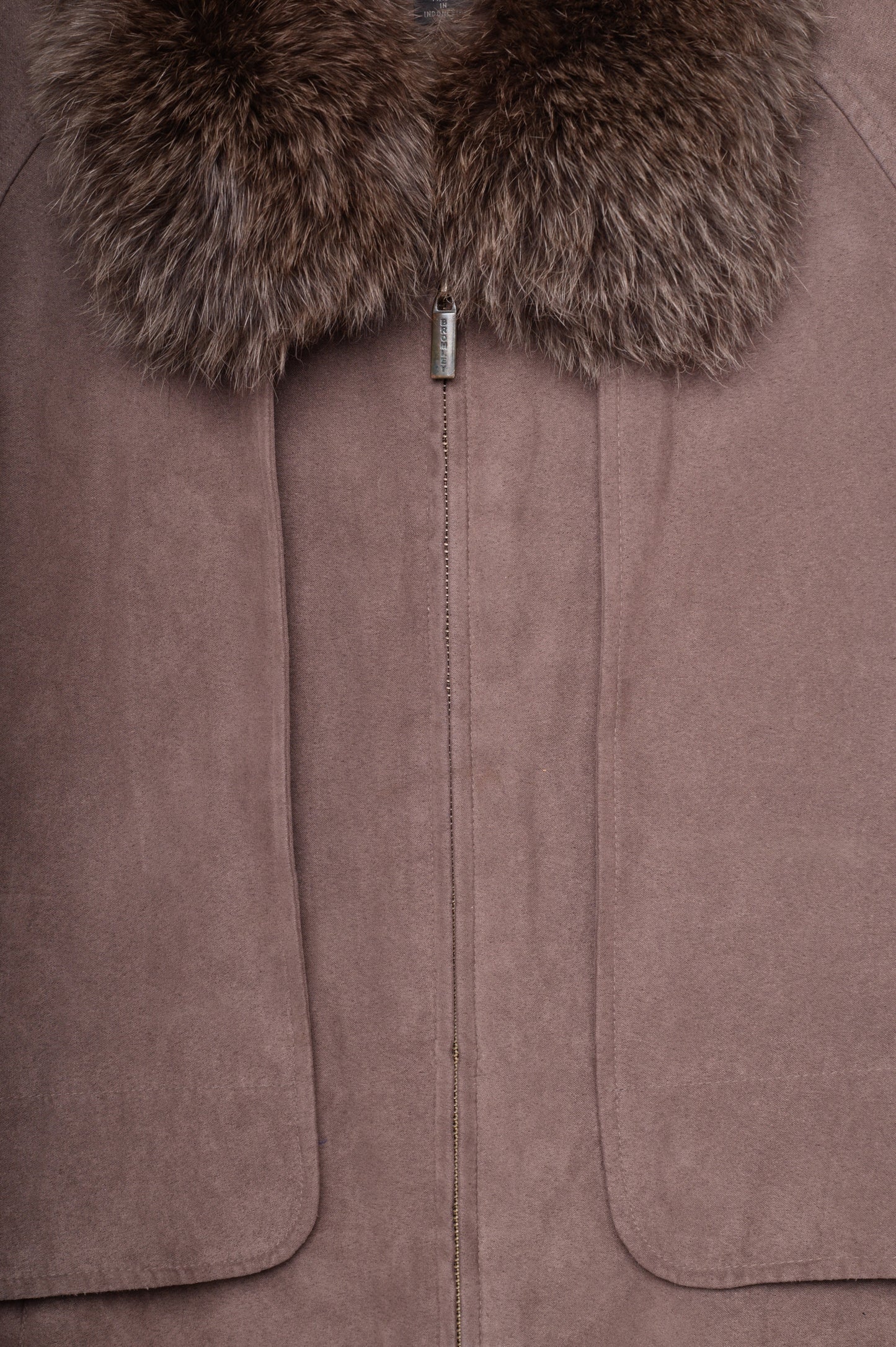 Fox Trim Winter Coat