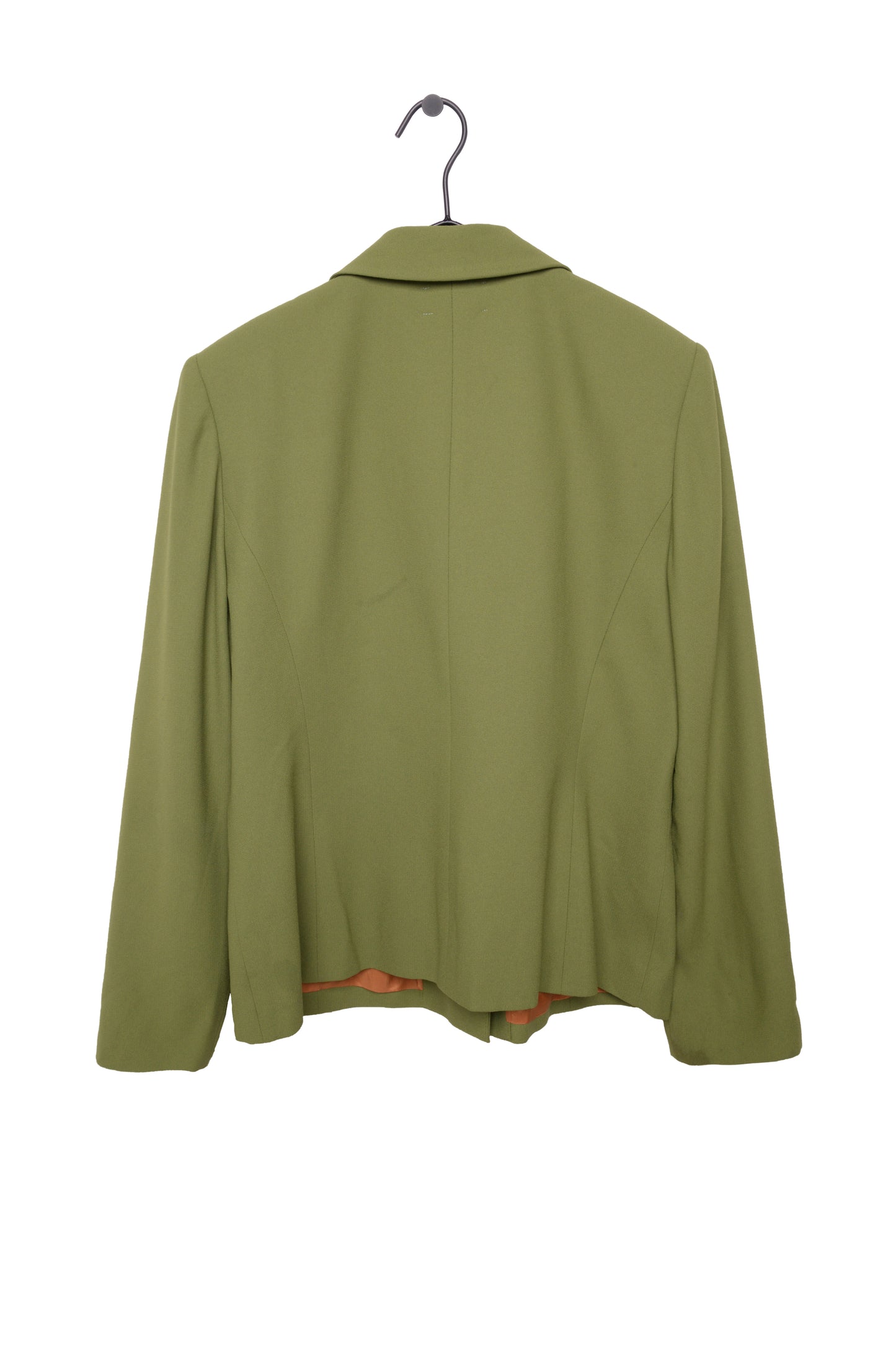 Double Breasted Olive Blazer