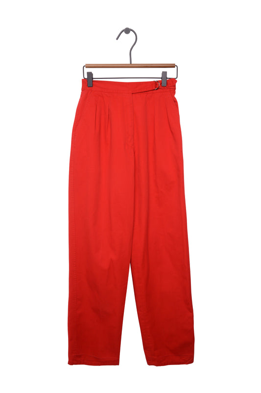 Cherry Red Trousers