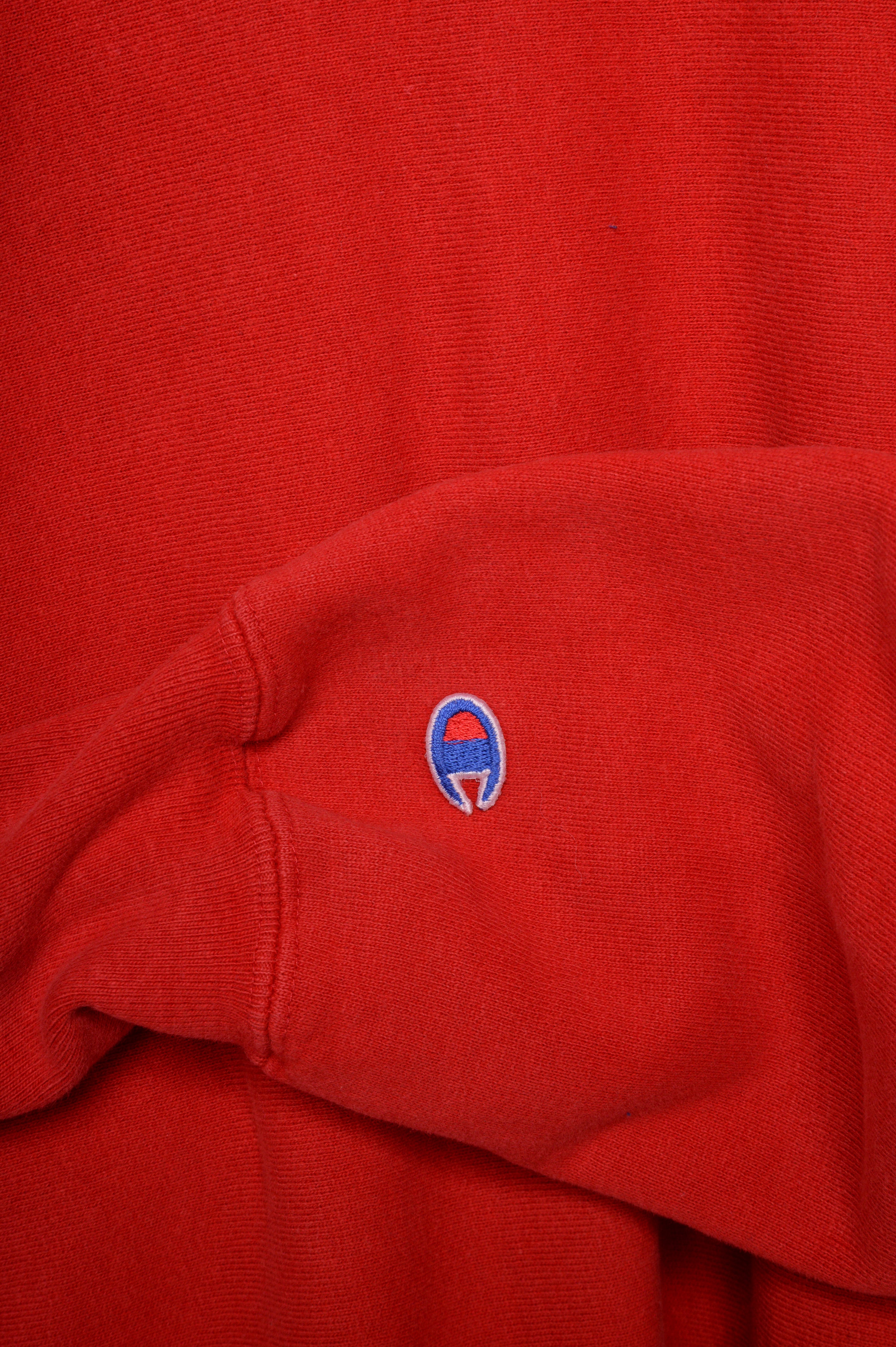Red Champion Sweatshirt USA Free Shipping - The Vintage Twin